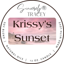 Krissy's Sunset Soy Blend Candle